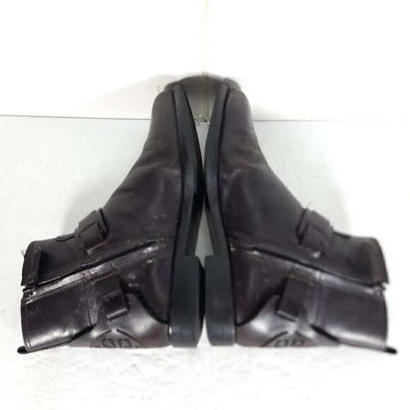 Tory Burch Women's Derby US 6M Brown Leather Flat Ankl Chelsea Bootie Boots - Picture 12 of 15